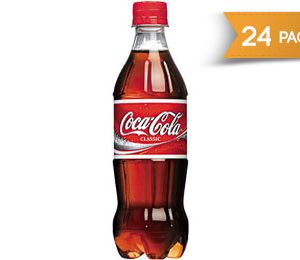 Coca Cola Classic 16.9oz Plastic Bottles - 24 Pack