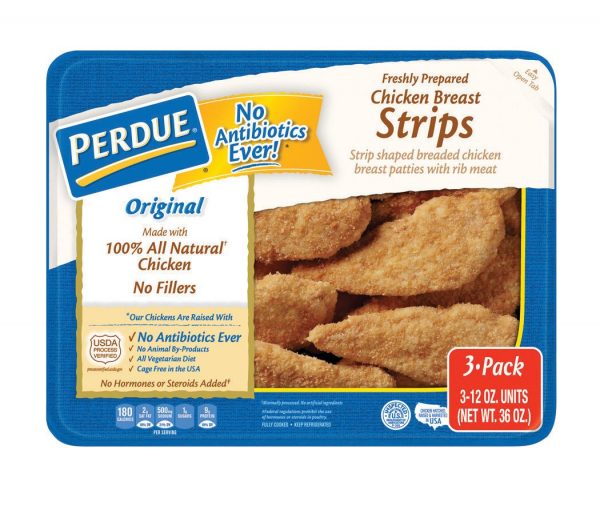 Perdue Breaded Chicken Breast Strips, 3 pk./12 oz.