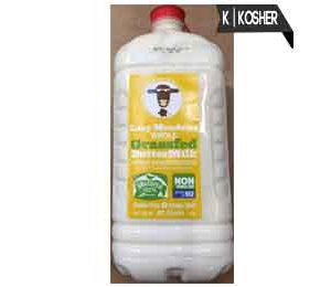 Lazy Meadows Whole Grass Fed ButterMilk, Half Gallon