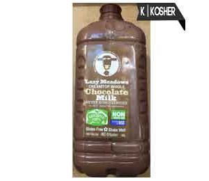 Lazy Meadows Chocolate Milk, Half Gallon