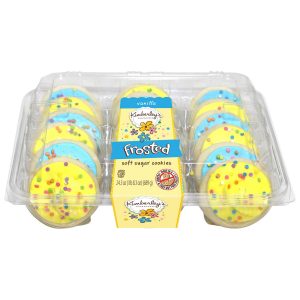 Kimberley's Bakeshoppe Blue & Yellow Iced Cookies, 18 ct.