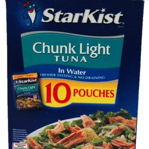 Starkist Chunk Light Tuna in Water Pouches, 10 ct./2.6 oz.