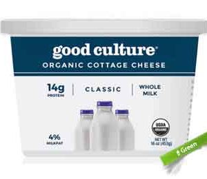 Good Culture Organic Cottage Cheese, 14 g Protein, 16 Oz