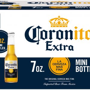 Corona Extra Coronita Lager Beer 7 oz Bottles - 24 Pack