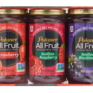 Polaner All Fruit with Fiber Jelly, 3 pk./15.25 oz.