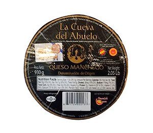 La Cueva Del Abuelo Manchego Mini Wheel 2.05 LBS
