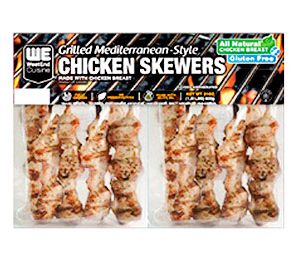 West End Cuisine Grilled Chicken Skewer 21 OZ