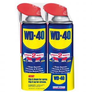 WD-40 Smart Straw Aerosol Lubricating Spray, 2 pk./12 oz.