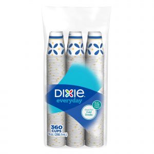 Dixie 9-Oz. Paper Cups, 360 ct. - Flower Power