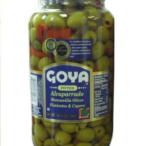 Goya Alcaparrado Pitted Olives, Pimientos and Capers, 20 oz.