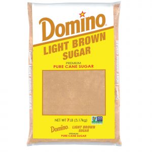 Domino Light Brown Pure Cane Sugar, 7 lbs.