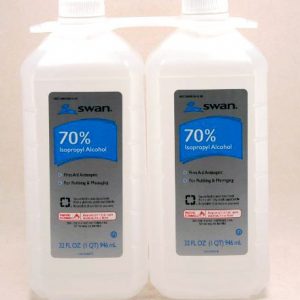 Swan Rubbing Alcohol, 32 oz., 2 ct.