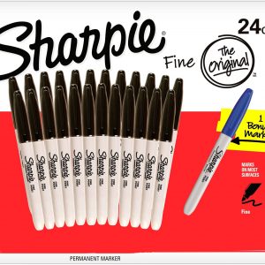 Sharpie Fine Point Marker, 24 ct. - Assorted Colors