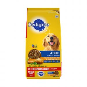 Pedigree Adult Complete Nutrition Chicken Flavor Dry Dog Food, 52 lbs.