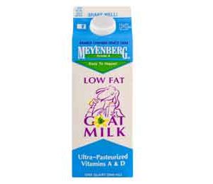 Meyenberg Goat Milk, Low Fat, Ultra-Pasteurized, Vitamins A and D, Quart