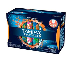 Tampax Pocket Pearl Super Plus Tampons - 36 Count