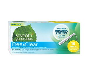 Seventh Generation Regular Tampon With Applicator - 16 Count