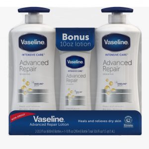 Vaseline Advanced Repair Lotion, 3 pk.