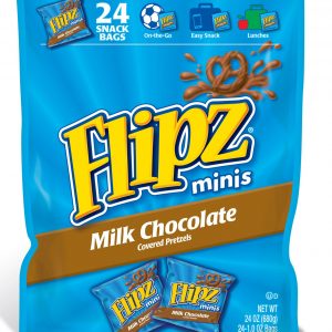 Flipz Milk Chocolate-Covered Pretzels, 24 pk.