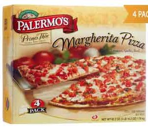 Palermo's Primo Thin Margherita Pizza, 14.85 oz, 4 ct