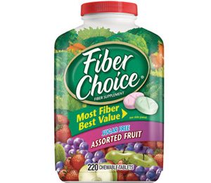 Fiber Choice Sugar- Free Chewable Tabs Asst Fruit 220ct