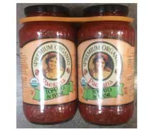 Paesana Premium Organic Tomato & Basil Pasta Sauce 25 oz