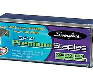 Swingline S.F. 4 Premium Staples, 1/4 - 5,000 Staples