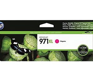 HP 971XL Officejet Pro X Magenta Ink Cartridge (CN627AM), High Yield