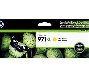 HP 971XL Officejet Pro X Yellow Ink Cartridge (CN628AM), High Yield