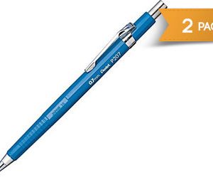 Pentel Sharp Mechanical Pencils .7mm, Blue Barrel - 2 Pack