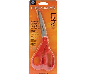 Fiskars Bent Multi-Purpose Scissors, 8, Left Handed