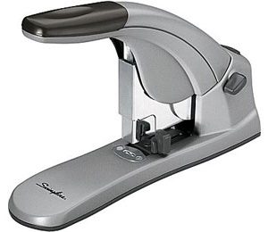 Swingline LightTouch Heavy-Duty Full Strip Stapler, 120 Sheet Capacity, Gray