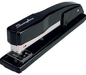 Swingline Commercial Desktop Full Strip Stapler, 20 Sheet Capacity, Black