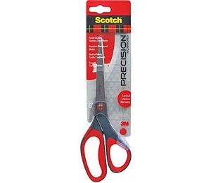 Scotch 8 Stainless Steel Precision Scissors, Straight-Handle
