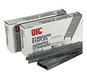 OIC Standard Chisel Point Staples, 1/4 Leg Length - 5,000 Staples