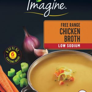Imagine Organic Low-Sodium Chicken Broth, 6 ct./32 oz.