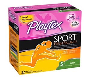 Playtex Sport Fresh Balance Super Absorbency Tampons - 32 Count