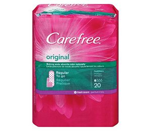 Carefree Original Regular Pantliners - 20 Count