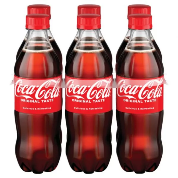 Coca-Cola16.9 oz Plastic Bottles - 6 Pack