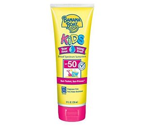 Banana Boat Kids Tear Free Sunscreen Lotion SPF 50 - 8 oz