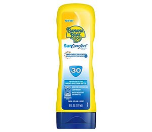 Banana Boat SunComfort Sunscreen Lotion SPF 30 - 6 Fl Oz