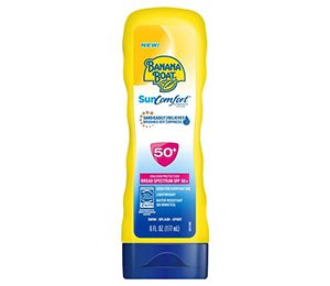 Banana Boat SunComfort Sunscreen Lotion SPF 50+ 6 Fl Oz