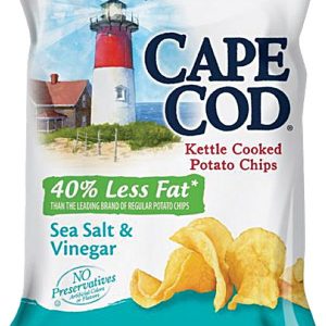 Cape Cod Reduced Fat Sea Salt & Vinegar Potato Chips, 16 oz.