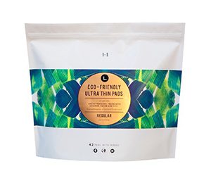 L Organic Cotton Regular Pads 42 Count