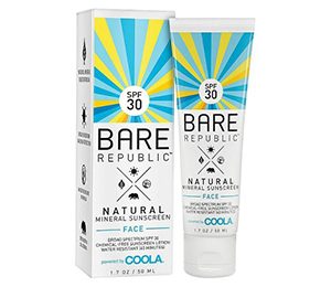 Bare Republic Mineral Face Sunscreen Lotion SPF 30 - 1.7oz