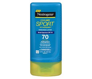 Neutrogena CoolDry Sport Sunscreen Lotion Broad Spectrum SPF 70 - 5 Oz