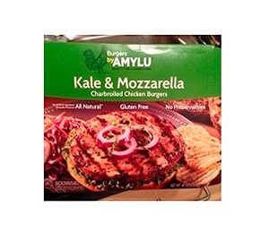 Amylu's Kale/Mozz Chicken Burger 2.5 LB
