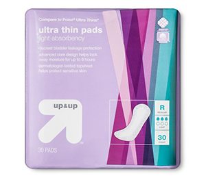 up & up Ultra Thin Light Absorbency Pads - 30 ct