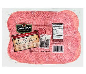 Carando Sliced Hard Salami 24 OZ