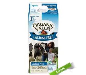 Organic Valley Lactose-Free 1% Milk Fat, Half Gallon